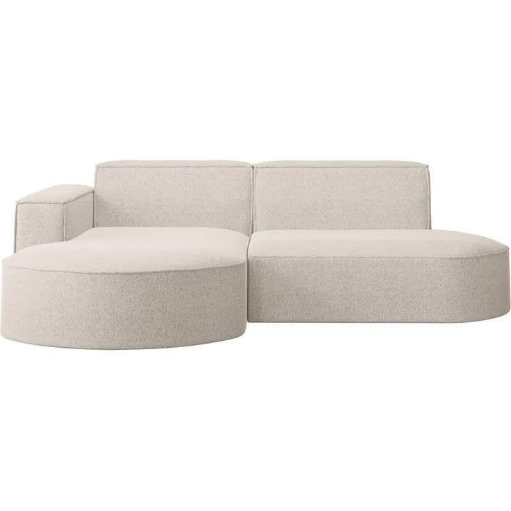 Kaiser Möbel Ecksofa Designer MODENA STUDIO L stoff Verita, Ecksofa, Cord Sofa, L-Form, Links/Rechts wählbar