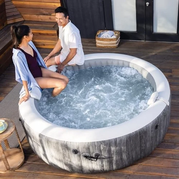 Intex Whirlpool Greywood Deluxe, (Set, 10-tlg), 165 cm Durchmesser – Bild 2