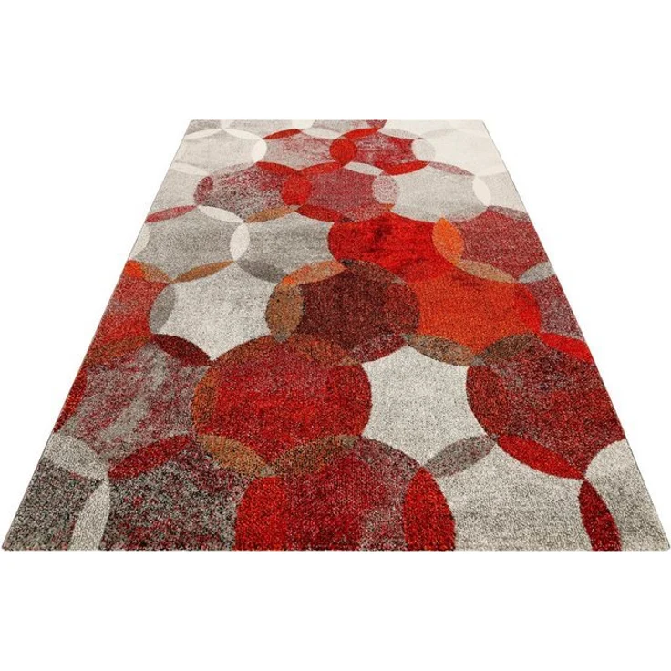 Esprit Teppich Modernina, rechteckig, Höhe: 13 mm, weicher Kurzflor in modernem Design, Wohnzimmer, Schlafzimmer, bunt – Bild 4