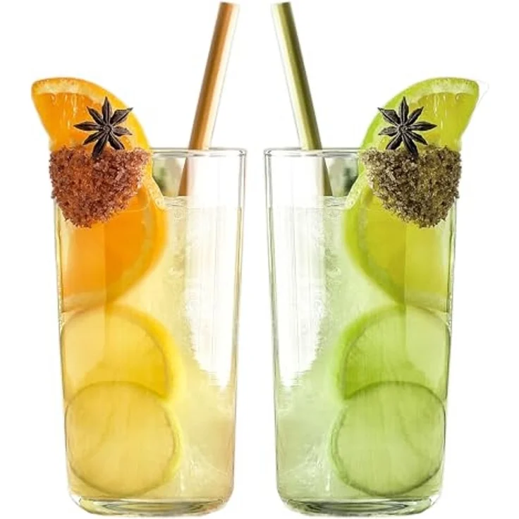 LAV Gläser-Set Assos Longdrinkglas, 6-tlg, Glas, 6er Set, 490ml, ideal für Longdrinks, Cocktails, Limonade – Bild 4