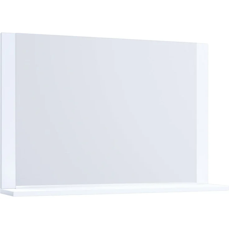 MID.YOU Wandspiegel VCM VCB 10, rechteckig, 80x65 cm, Holzwerkstoff, Weiß