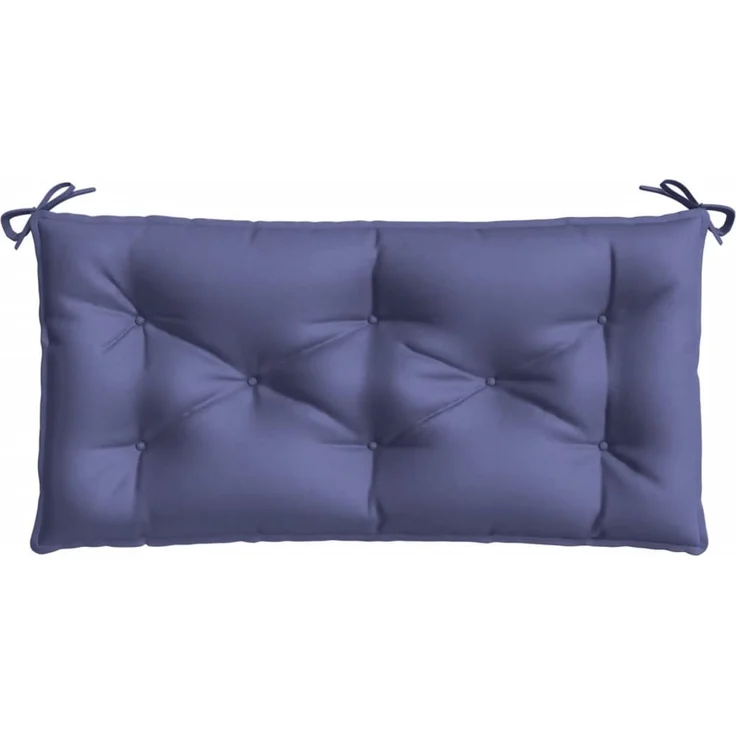 vidaXL Gartenbank-Auflagen 2 Stk. Marineblau 100x50x7 cm Oxford-Gewebe 379043 – Bild 4
