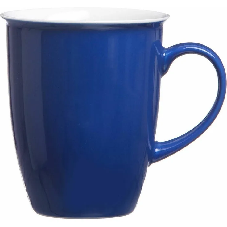 Ritzenhoff & Breker Doppio Kaffeebecher, Kaffee Becher, Tasse, Geschirr, Porzellan, Indigoblau, 320 ml, 63806