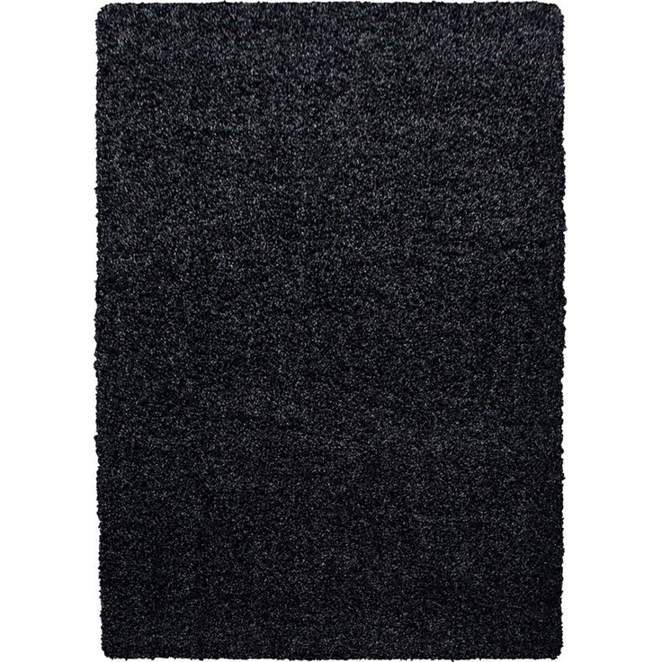 Teppium Teppich Unicolor - Einfarbig, Rund, Höhe: 30 mm, Einfarbig Shaggy Teppich Wohnzimmer Langflor versch. farben und größen – Bild 5