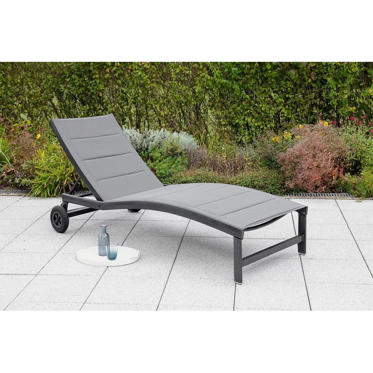 MERXX Gartenliege San Marino, 1 St, Aluminium – Bild 1