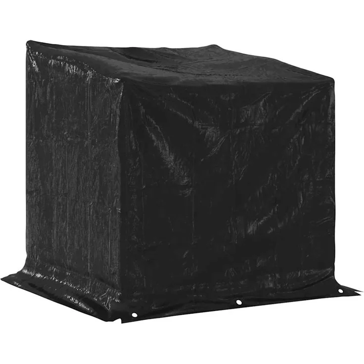 vidaXL Brennholzregal mit Regenschutz 101x61x110,5 cm Verzinkter Stahl 4104937 – Bild 8