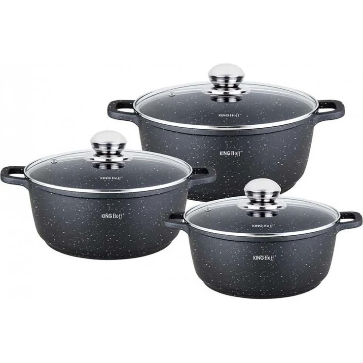 Kinghoff Kinghoff Marmortopf-Set 27963 – Bild 1