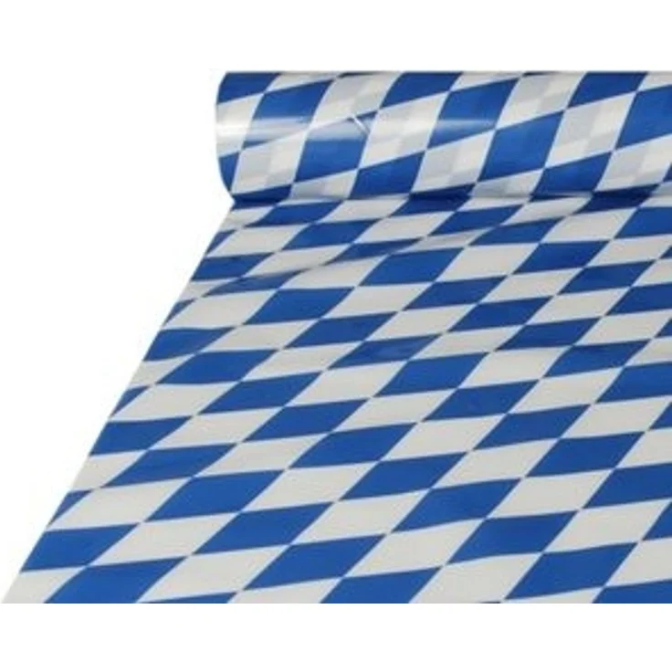 Starpak Tischdecke, Folie "Bayrisch Blau", 20 m x 1 m – Bild 4