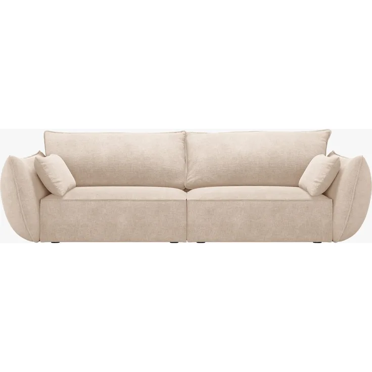 Micadoni Sofa Kaelle 3-Sitzer Chenille Over The Horizon Beige