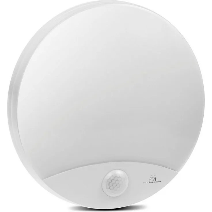 Maclean LED Wandleuchte MCE357, Neutralweiß, LED 10W Infrarot Bewegungsmelder Lampe IP44