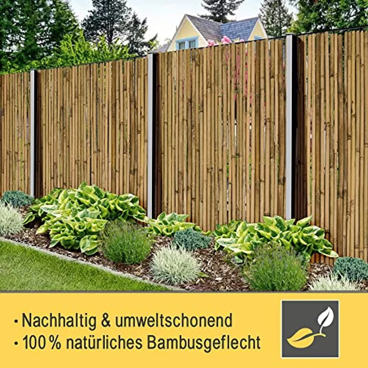 Sol Royal SolVision Premium B38 Sichtschutzmatte Bambus 120cm, 250cm – Bild 8