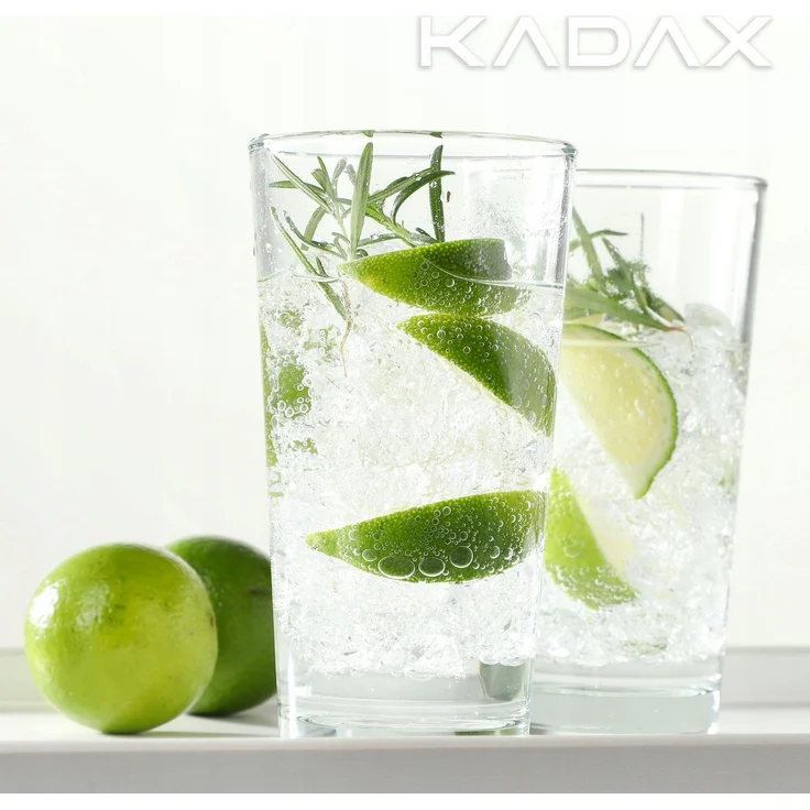 KADAX 8x Gläser 340ml für Getränke Getränke Wasser Glas Set Set – Bild 6