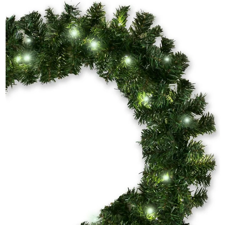 Gartenpirat LED-Girlande Künstliche Tannengirlande Türgirlande LED Weihnachtsgirlande Girlande, Energieeffizient – Bild 5