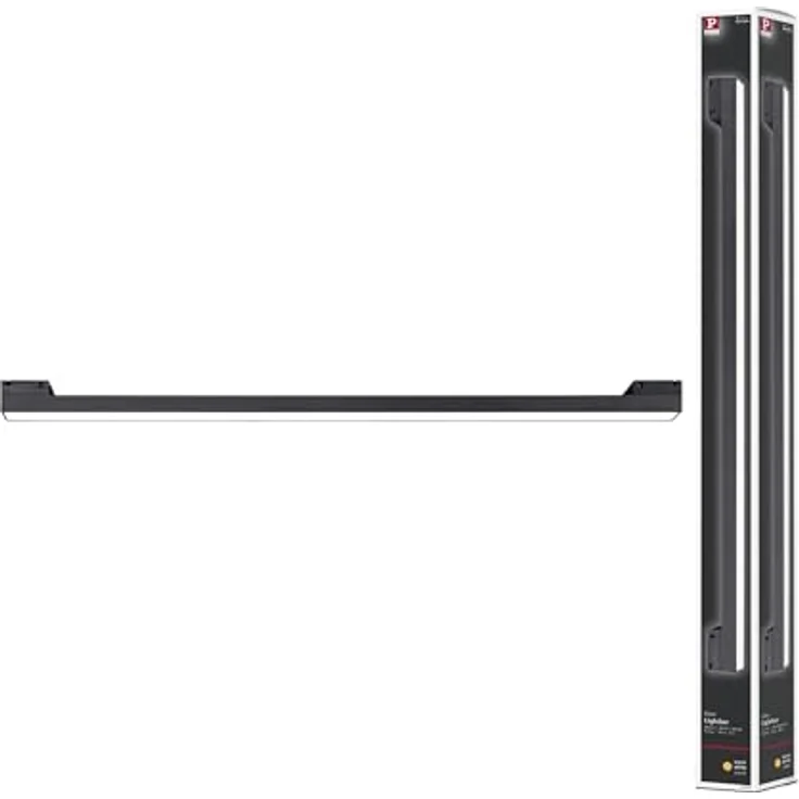 Paulmann LED Pendelleuchte Lightbar Uline 18,5W schwarz, warmweißes Licht 3000K, 2035 lm, für 48V-Gurt-System – Bild 1