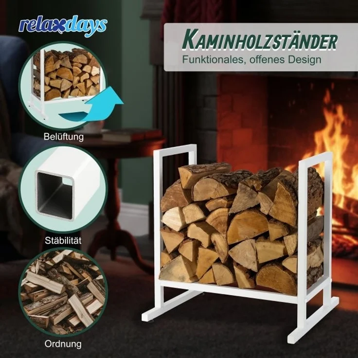 Modernes Kaminholzregal aus Metall 10051697_49 – Bild 5