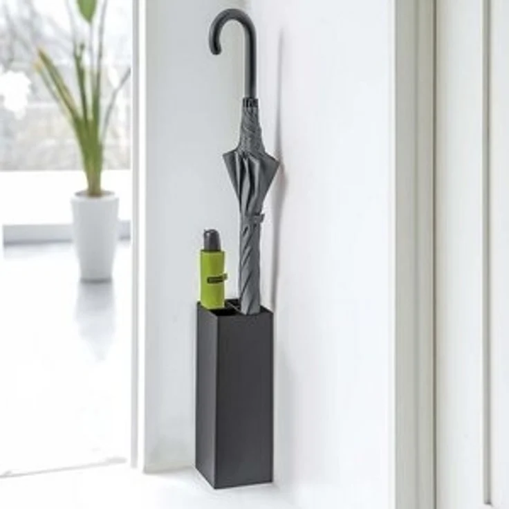 Yamazaki Schirmständer "Smart" Regenschirmständer platzsparend 11x30x11cm, Schirmhalter, besonders klein, für bis zu 4 Regenschirme, aus Metall – Bild 6
