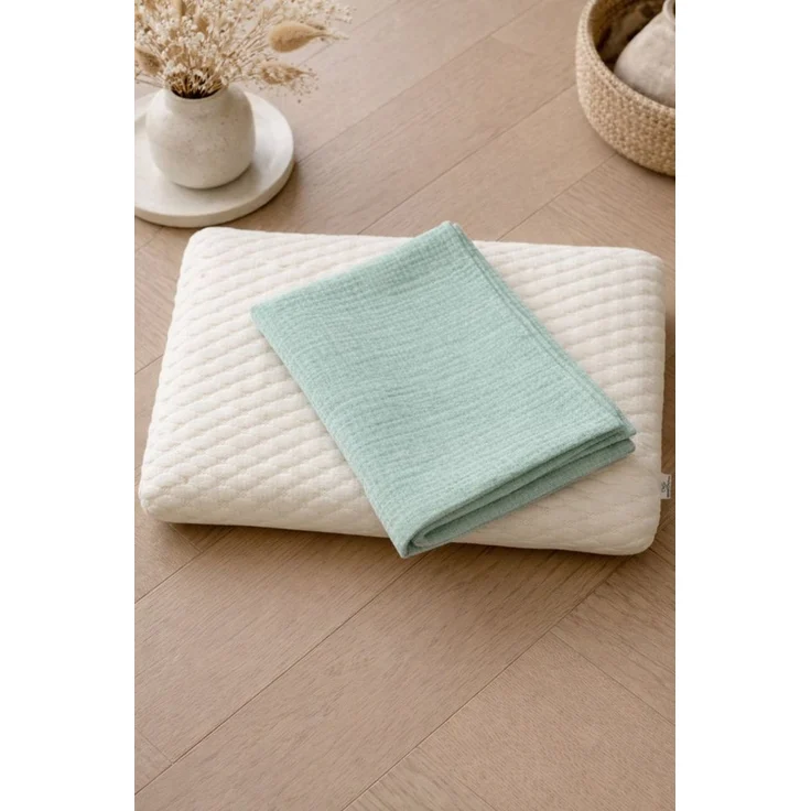 BABEES Kissenbezüge 2-er Set Kissenbezug 40x60 / 30x50 cm 100% Musselin Baumwolle 150 g/qm, Kissenbezüge Kissenhülle Kinderbettwäsche Kinderzimmer Creme Beige – Bild 3
