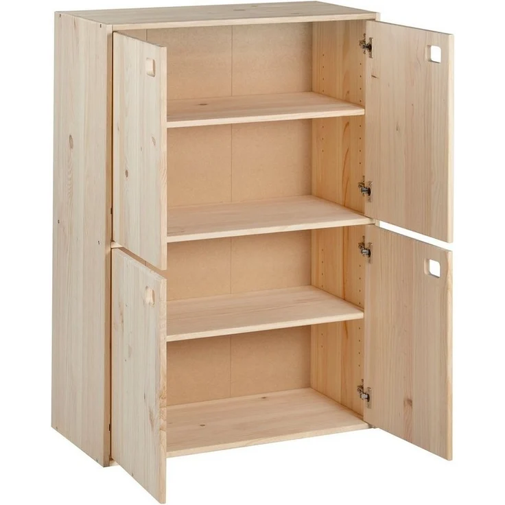 Astigarraga Kit Line Kommode Vollholz-Kommode, Dinamic - Beistellschrank mit zwei oder vier Türen – Bild 2