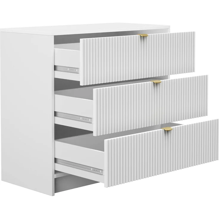 Kommode Tireno 3SZ (Farbe: Sandbeige) – Bild 4