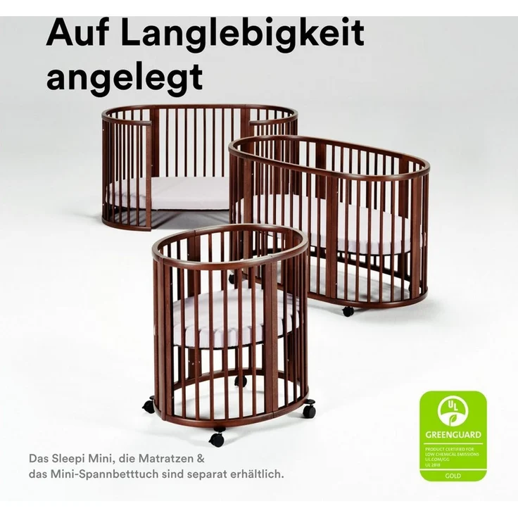 Stokke Spannbettlaken Spannbettlaken für Stokke® Sleepi™ Bett V3, Mickey Celebration – Bild 3