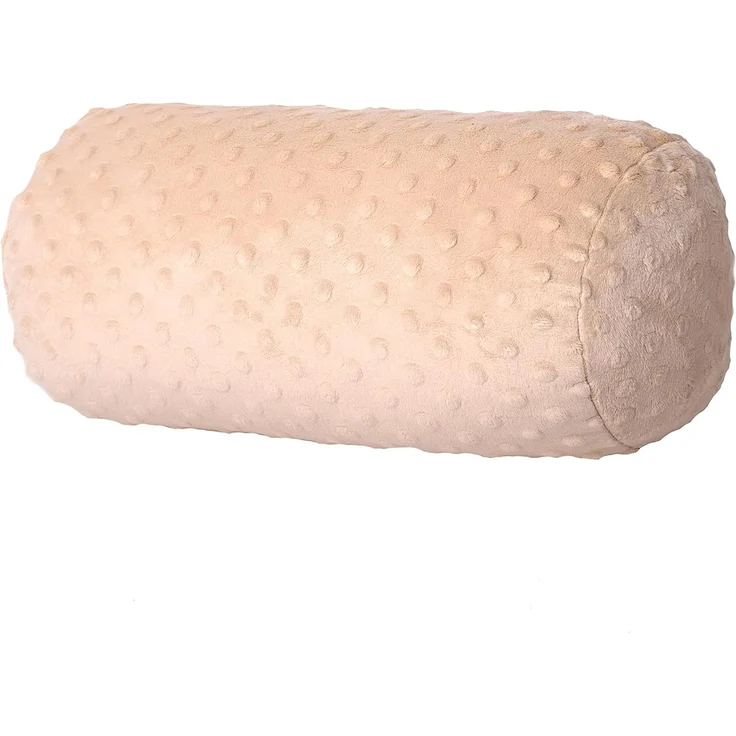 Dr. Berger Nackenrolle Minky Sandbeige 40 x 16 cm – Bild 1