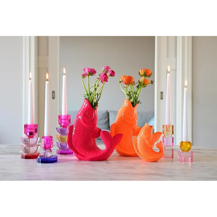 Gift Company Mamsell Koi Fisch Vase XS weiß – Bild 2