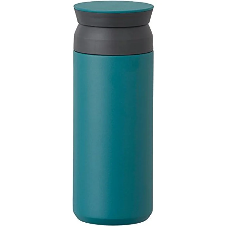 KINTO 20945 Reisebecher, 500 ml, türkis, doppelwandige Vakuumkonstruktion, Wärme- und Kältehaltung – Bild 1