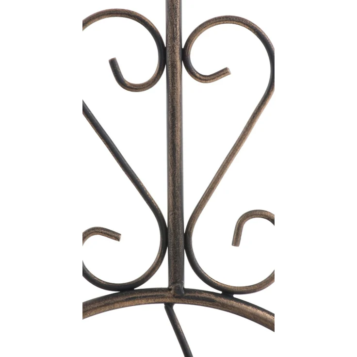 Rankgitter FALK 2er Set - 35x1x122cm, Metall, Bronze | Rankhilfe Kletterpflanzen Gartendekoration – Bild 5