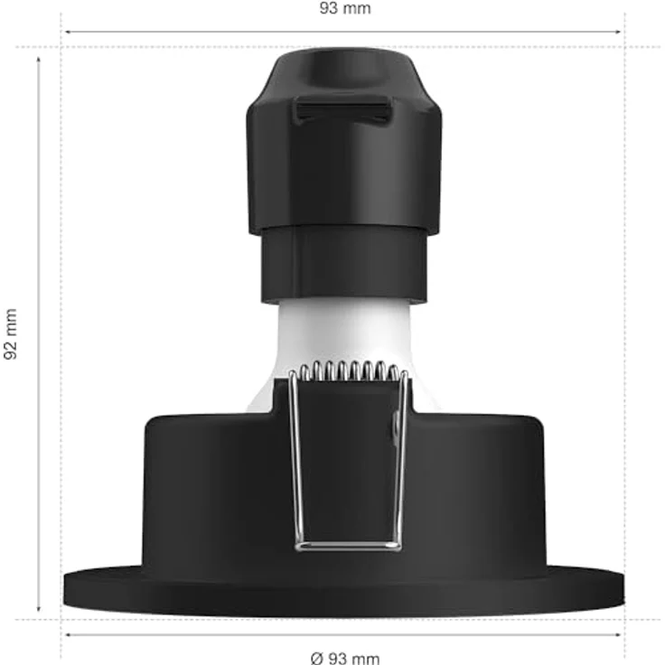 Philips Hue White&Col. Amb. Xamento Einbauspot schwarz 3x4.2W – Bild 4