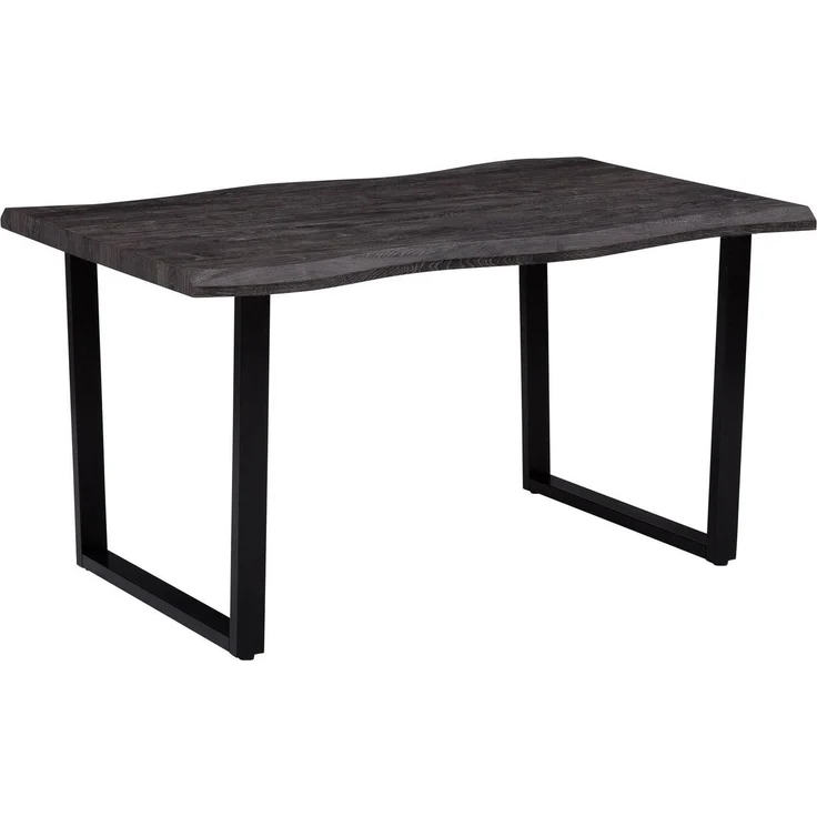 HELA Essgruppe GISELLE Esszimmer, Essgruppe, Sitzgruppe TOPSELLER!, (Set, 5-tlg, 5er Set, Tisch plus 4 Stühle), Esstisch U-Gestell Metall, Tischplatte mit Baumkante, OTTOs Choice – Bild 3