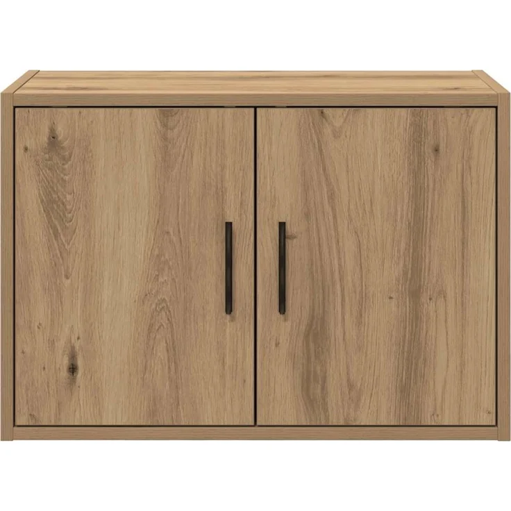 vidaXL Garagen-Wandschrank Artisan-Eiche Holzwerkstoff 860659 – Bild 5