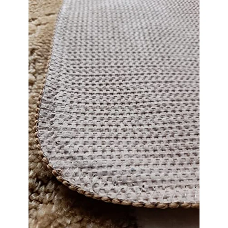 oKu-Tex Badematte Badgarnitur 2-teilig mit Ausschnitt, weich & rutschfest, fußbodenheizungsgeeignet, strapazierfähig, Polypropylen, WC-Vorleger Set mit Ausschnitt, weicher Flor, waschbar, flauschig – Bild 5