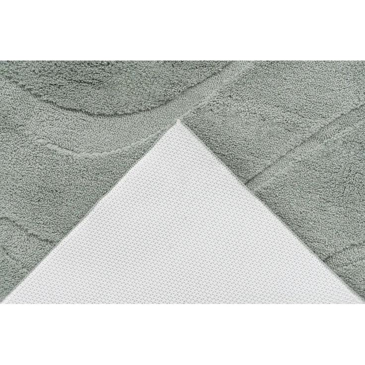 Badematte LINA jade BL 50x90 cm grün Badteppich Badvorleger Duschvorleger Duschmatte Badeteppich – Bild 4