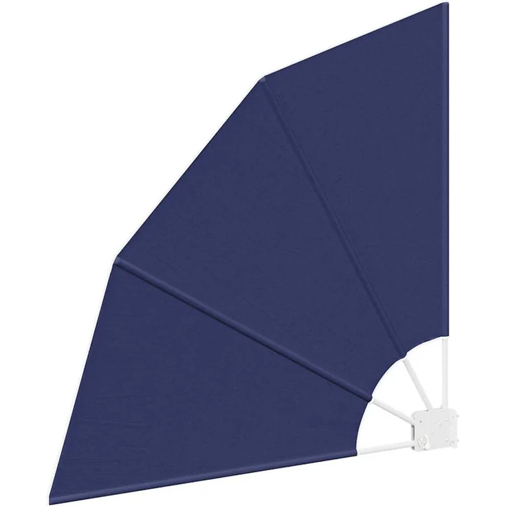 vidaXL Balkon Sichtschutz 115 x 115 cm Polyester Marineblau 42000906 – Bild 4