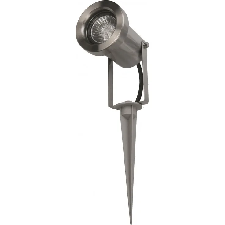 Heitronic Nr. 35919-HE Erdspießstrahler Peking edelstahl GU10 345mm