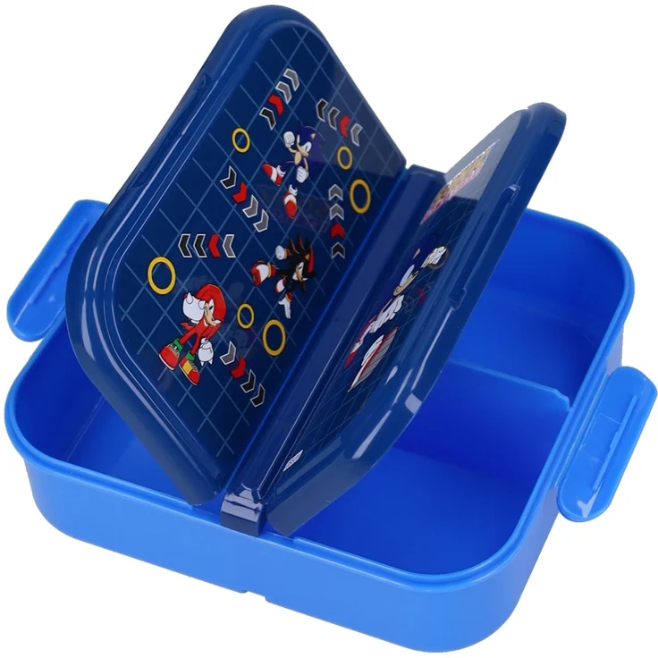 Sonic Brotdose Lunchbox für Kinder 1,4 l Snackbox für Schule und unterwegs – Bild 5