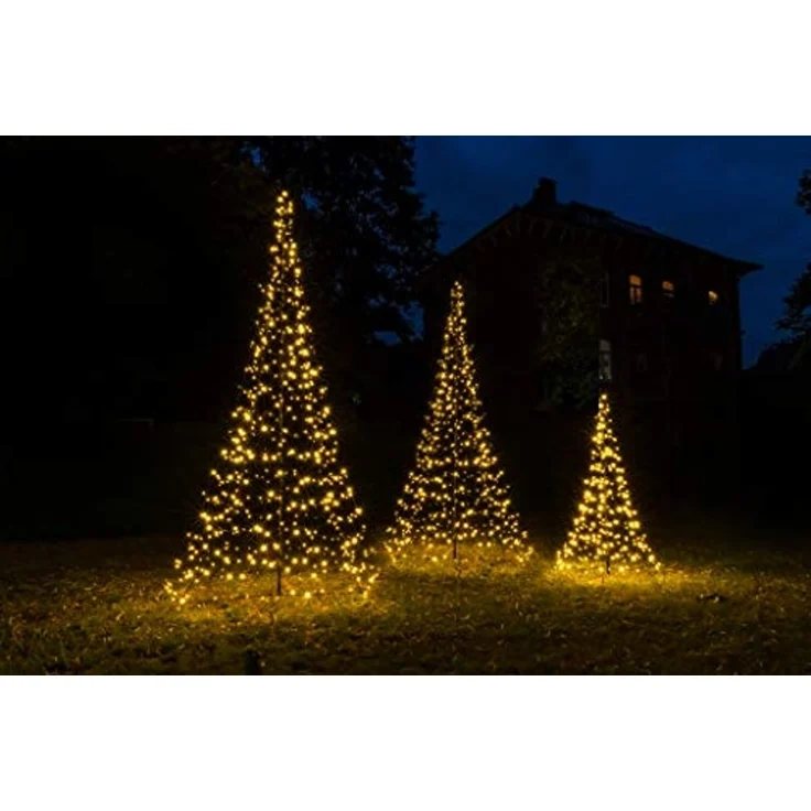 LED Tannenbaum Galaxy 600 cm 960 warmweiße LED, für Fahnenmast geeignet – Bild 2