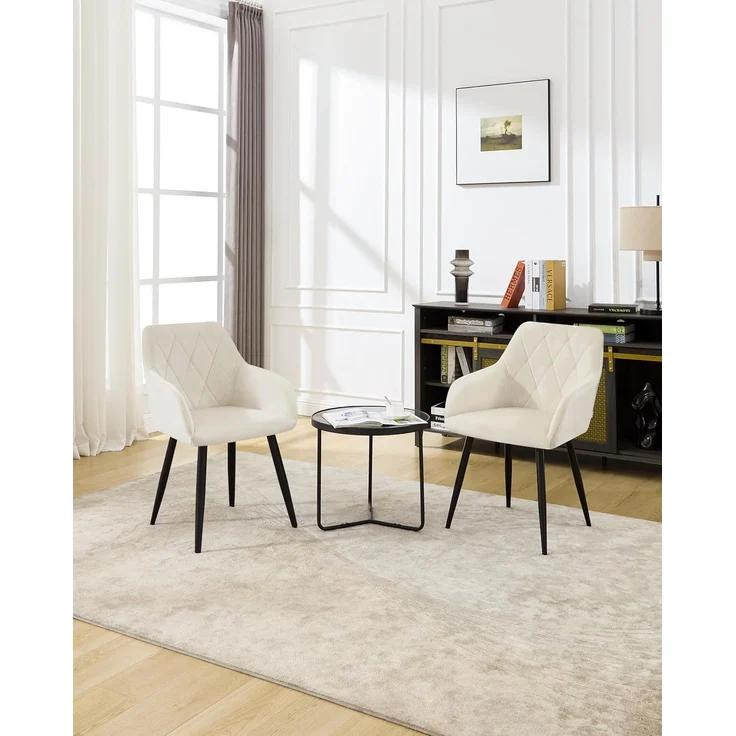 Woltu Esszimmerstuhl (1 St), mit Samtbezug, Küchenstuhl, mit Metallbeinen – Bild 4