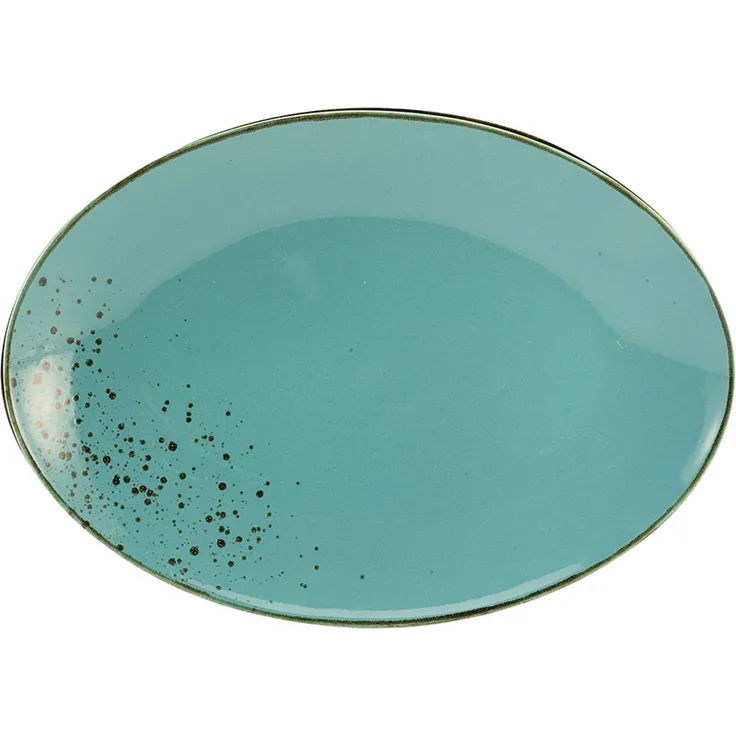 CreaTable 20370 Nature Collection Platte oval 35 cm WATER
