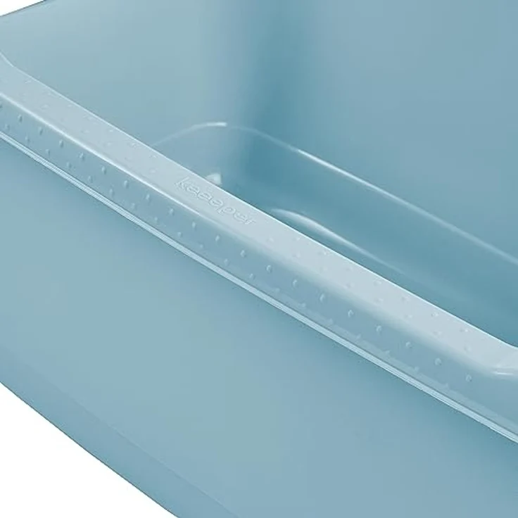 keeeper Wäschewanne, Stabiler Kunststoff, 32 l, Aenna, Nordic Blue – Bild 5