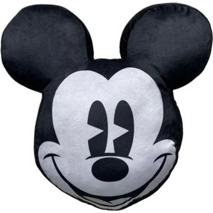 Mickey Mouse Kissen Geformter Velours Dekokissen Kuschelkissen – Bild 2