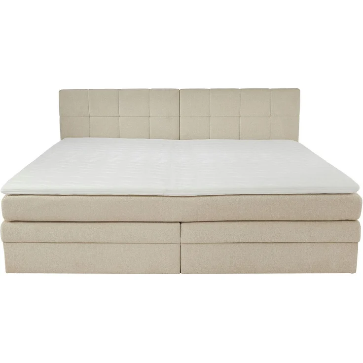Jockenhöfer Gruppe Boxspringbett CASA GRANDE, mit Bettkasten, inkl. 7-Zonen-TTFK H3/H4, mit Kaltschaum-Topper, Chenille-Bezug, 240 cm x 200 cm – Bild 4