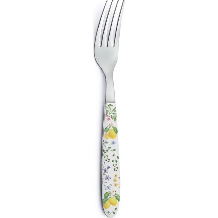 EasyLife Tafelgabel Fleurs et Citrons, Spülmaschinengeeignet
