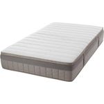 YATAS Boxspring Exclusive Taschenfederkern Gel 30cm anpassungsfähige Multifeder deckt H2 H3 H4 ab, 140x200 cm