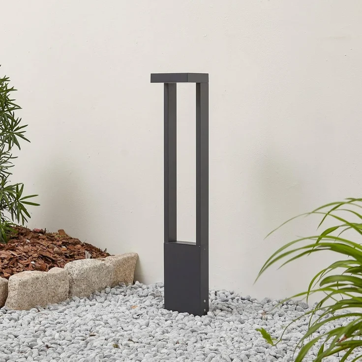 Lindby Außen-Stehlampe Lonete, LED 8,8 W gesamt, warmweiß – Bild 3