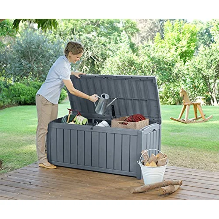 Gartentruhe Keeper, Grau – Bild 6