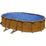 Mauritius Stahlwandpool Oval 500 x 300 x 132 cm