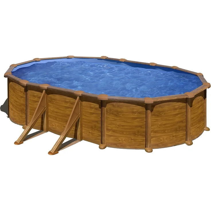 Mauritius Stahlwandpool Oval 500 x 300 x 132 cm