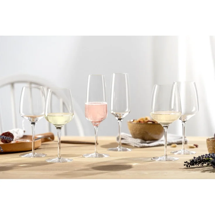 LEONARDO Weinglas Rieslingglas CESTI, 280 ml, 6er-Set, 6-tlg, Kristallglas, Kelchglas, spülmaschinengeeignet – Bild 2