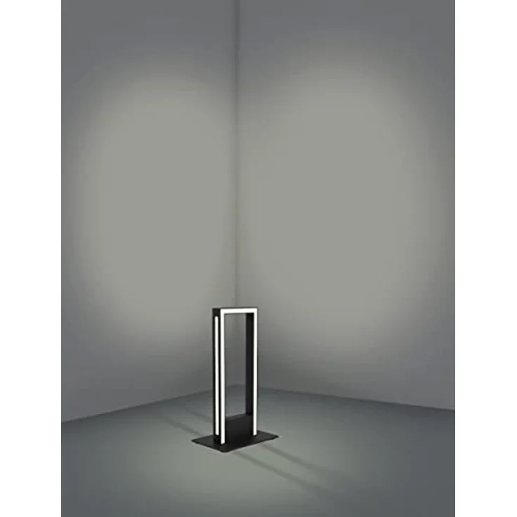 EGLO Salvilanas-Z, Smart-Home LED Tischlampe, dimmbar, ZigBee, App und Sprachsteuerung Alexa, Lichtfarbe einstellbar (CCT), Schwarz Weiß – Bild 5